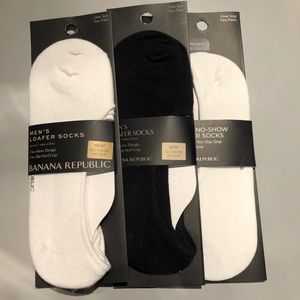 NEW Banana Republic Men’s No Show Socks
